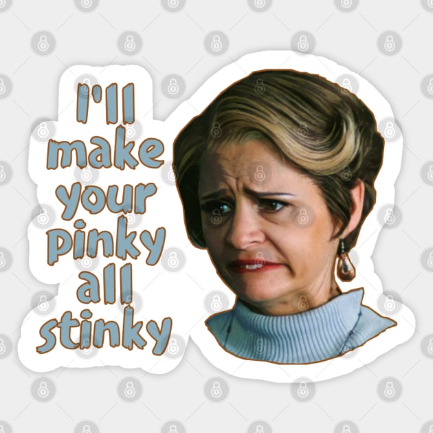 Strangers With Candy Sticker by Indecent Designs